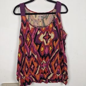 Lane Bryant Multicolor Tank Top